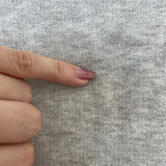 Mother Sweater Women S Gray The Drop Easy Raw Sweatshirt Casual Knit Classic - Picture 8 of 10